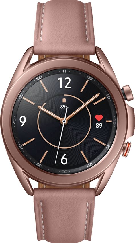 Samsung Galaxy Watch3 Smartwatch 41mm Stainless LTE Mystic Bronze SM ...