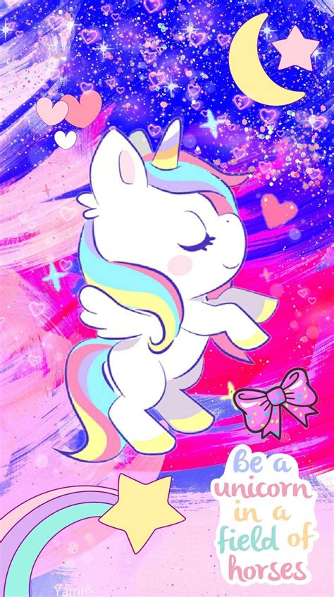 Be A Unicorn By Yami Unicorn Painting Unicorn Pictures Unicorn