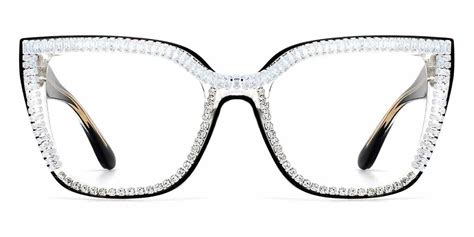 Camille - Square White Glasses for Women - Lensmart