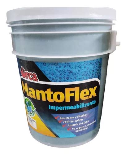 Mantoflex Pintura Impermeabilizante Para Techos Cu Ete Verde Mercadolibre