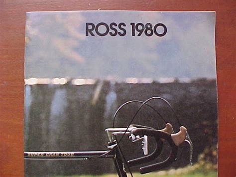 1980 Ross Bicycle Bike Color Sales Catalog Ten Speeds Crates | Etsy