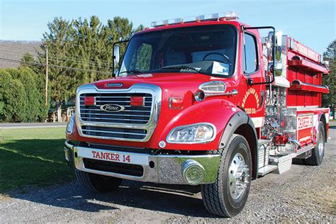 SHADE GAP AREA Volunteer Fire Co Dry Side Tanker Glick Fire