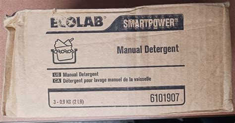 Ecolab 6101907 Smart Power Manual Detergent 3 Case 2 Lb Each Ebay