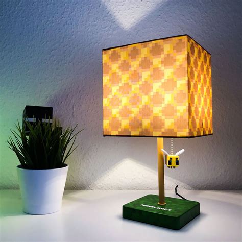 Minecraft Biene Tischlampe Elbenwald