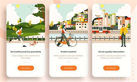 Beautifully Illustrated Onboarding Screens In Mobile Design Speckyboy