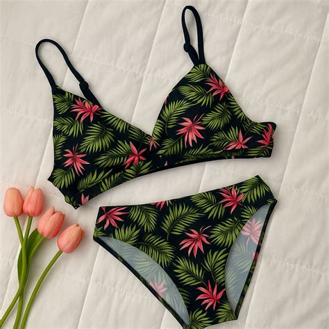 Tropical Bikini Set M Clothing Paradise