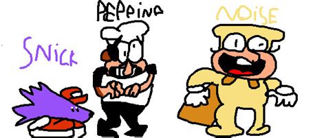 Pizza Tower Playable Characters by PetirTheone565 on DeviantArt