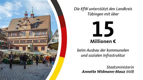 Über 15 Mio Euro KfW Hilfen fließen in den Ausbau der kommunalen und