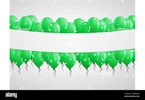 balloons on gray background Stock Vector Image & Art - Alamy