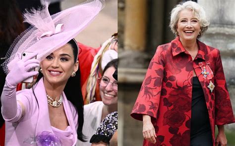 Katy Perry y otros famosos que asistieron a la coronación de Carlos lll