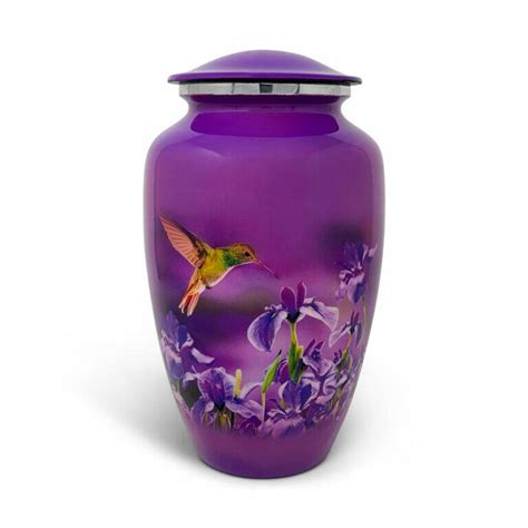 Cremation Urn Hummingbird Metal Urn Aesthetic Urns Best Cremation Urns Uk