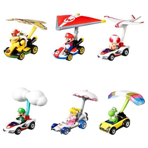 Veh Culo Hot Wheels Mario Kart Personajes Surtido Tailoy Pe