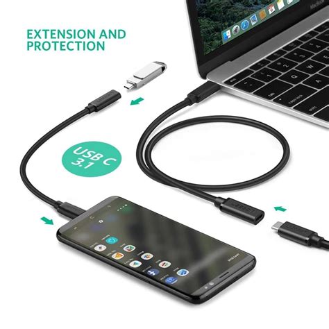 Ugreen 40574 Usb C Extension Cable 0 5m Powerhousepc