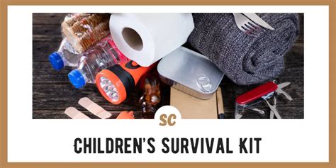 Childrens Survival Kit 8 Items To Include Getting Started Algo