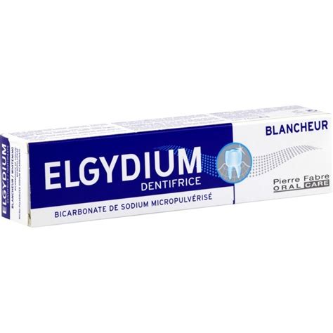 ELGYDIUM DENTIFRICE BLANCHEUR 75ML Angel Care Maroc