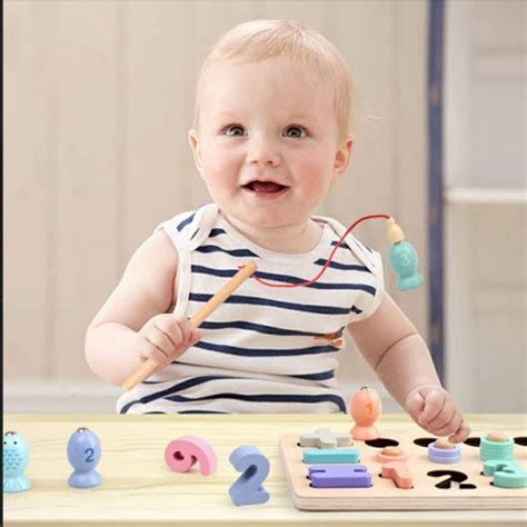 Bảng Cọc Gỗ Số đếm Kèm Câu Cá Montessori Shopee Việt Nam