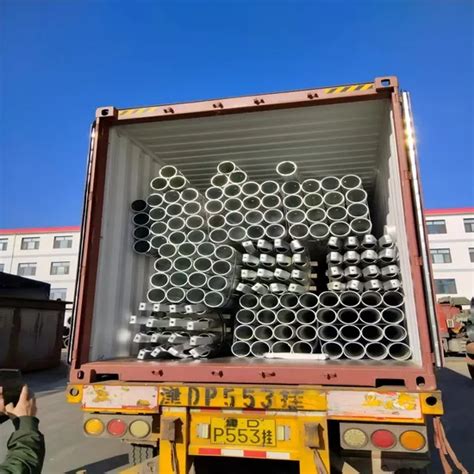 Customized Design Hot DIP Galvanized Steel Pole Tubular Electric Tension Pole Steel Light Pole