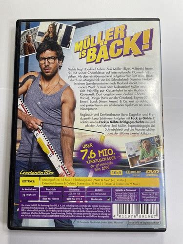 Constantin Film Fack ju Göhte 2 Komödie Fuck you Göthe FSK 12 DVD F12 eBay de