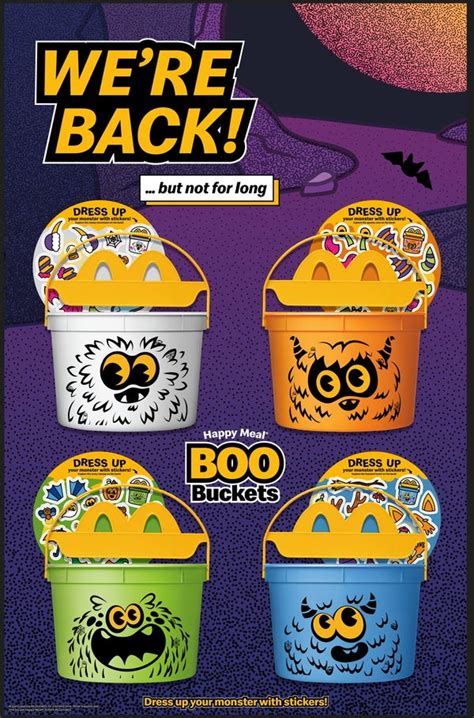 Mcdonalds Halloween Boo Buckets Return For 2024 How To Get One