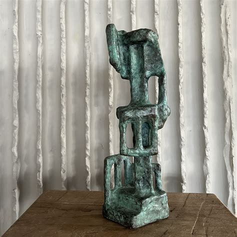 Abstract bronze sculpture, 1960s | #271624