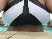 Flashing Wet Tits In Public Pool Xxx Mobile Porno Videos Movies