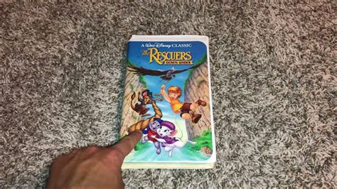 The Rescuers Down Under Vhs Review Youtube