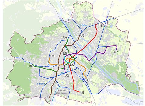 Geschichte des Wiener U-Bahn-Netzes - Generelle U-Bahn-Planung