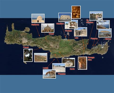 map of crete - pictures