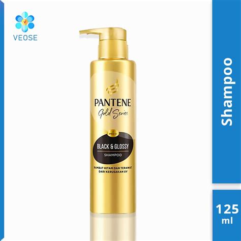 Jual Pantene Pro V Gold Series Black Glossy Sampo Ml Shampo