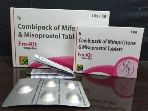 Mifepristone 200mg Misoprostol 200mcg Tablet Packaging Size 10 1 Kit