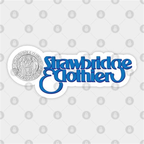 Strawbridge & Clothier - Strawbridges - Sticker | TeePublic