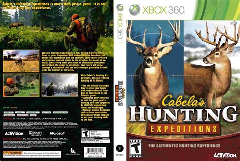 Covers Teste Gtba Cabela S Hunting Espeditions Capa Game XBox 360