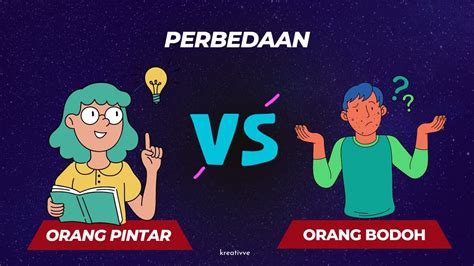 KENAPA ORANG BODOH SERING MERASA PINTAR MERASA PINTAR VS BODOH