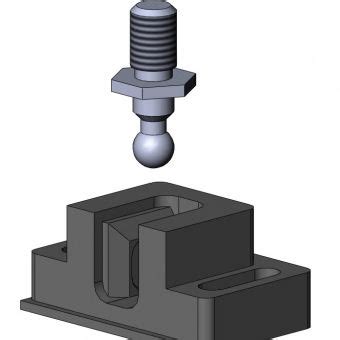 Kugelkopfbolzen 2240 K 0001 SW TecEnMa GmbH Stahl