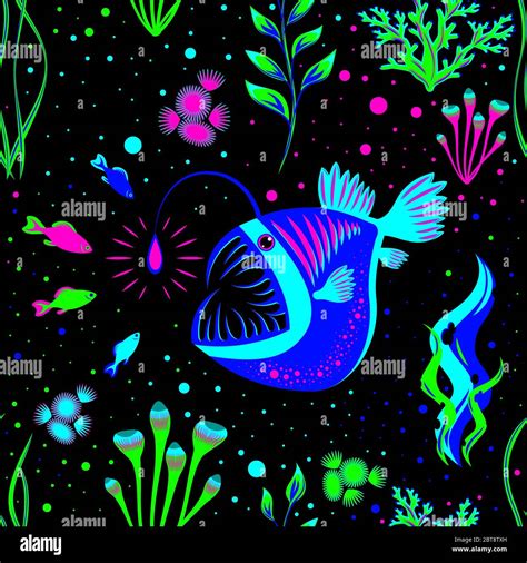 Bioluminescence Stock Vector Images - Alamy