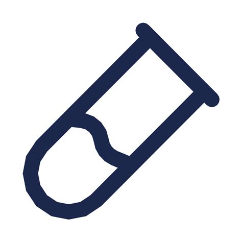 Test Tube Minimalistic Vector Svg Icon Svg Repo