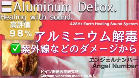 アルミニウム解毒 アルミホイルからもAluminum Detox Relax Healing music with Dr Rife