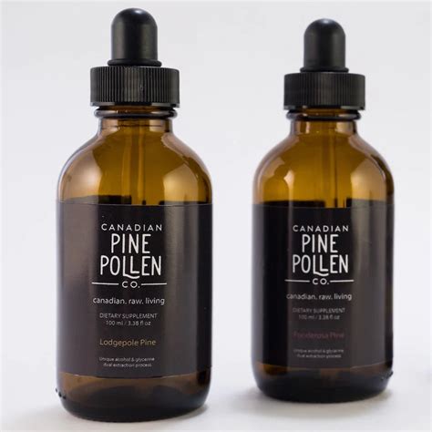 Pine Pollen Tincture for Women - Canadian Pine Pollen Company