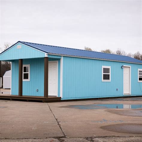 16x40 Shed to HomeConversion | Shed homes, Portable buildings, Small ...