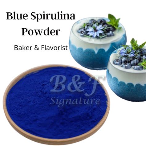 Blue Spirulina Powder 100g Organic 蓝色螺旋藻粉 Superfood Edible Blue Algae