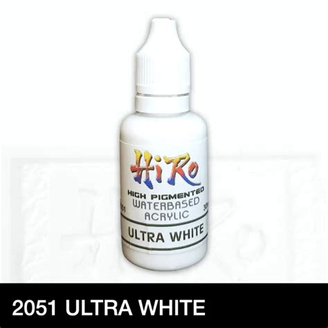 White Light Gray Colors By Hiro Paints Waterbased Acrylic Hobby Paint