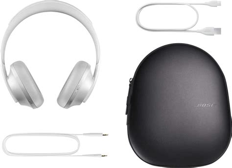 Best Buy Bose Headphones 700 Wireless Noise Cancelling Over The Ear Headphones Luxe Silver