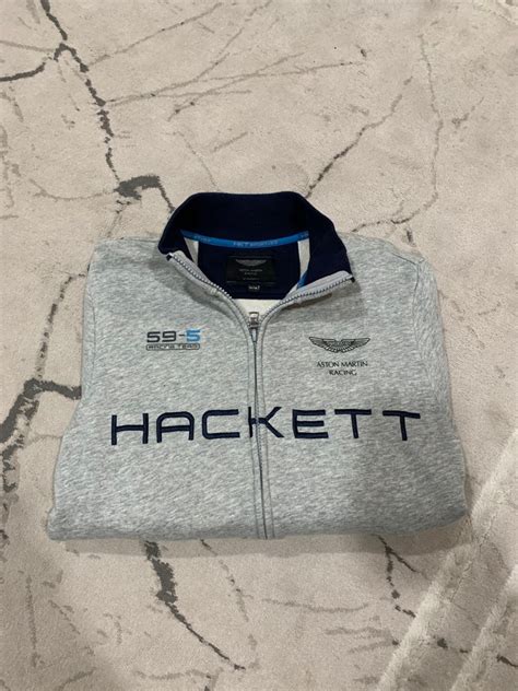original hackett jacket, Men's Fashion, Tops & Sets, Hoodies on Carousell