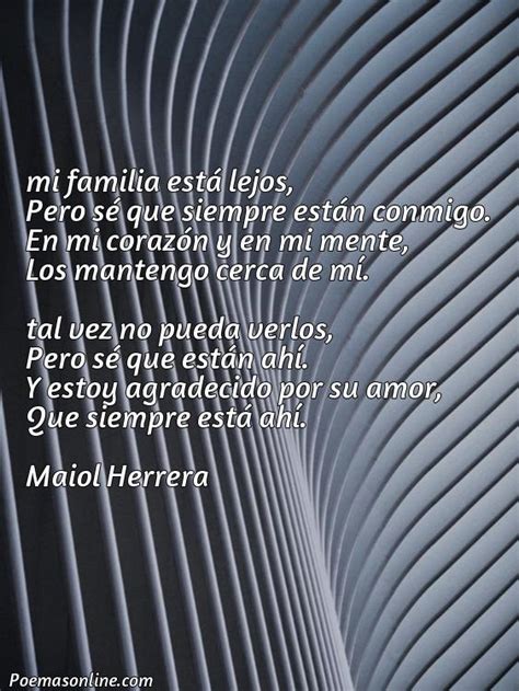 Mejores Poemas Para Mi Familia Que Esta Lejos Poemas Online