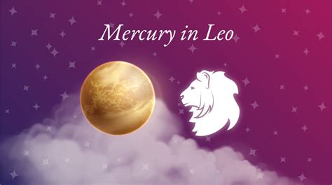 Mercury in Leo Meaning: Personality Traits & Significance - Astrology Season