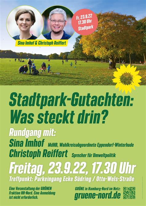 Nach dem Stadtpark Gutachten Welche Perspektiven gibt es für den Park