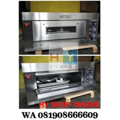 Promo Gas Baking Oven Getra Rfl Ss Deck Loyang Promo Jakarta