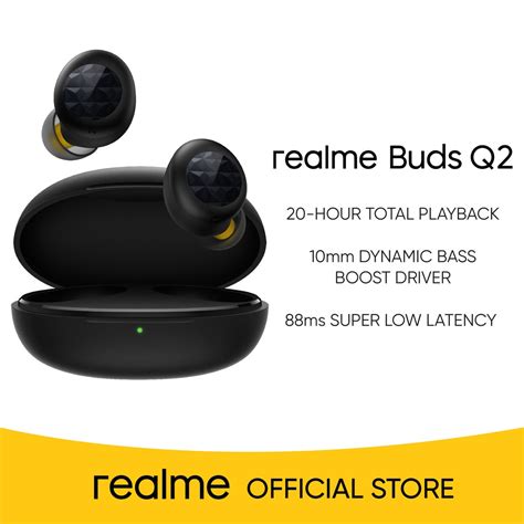 Realme Buds Q2 Bluetooth 5 0 Wireless Earphone With 20 Hours Playback