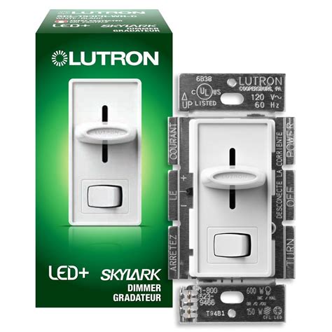 Lutron Skylark LED+ Dimmer Switch for Dimmable LED/Halogen/Incandescent ...