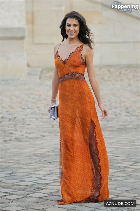 Jessica Aidi Sexy Shows Off Her Hot Pokies At The Victoria Beckham Fashion Show In Paris AZNude